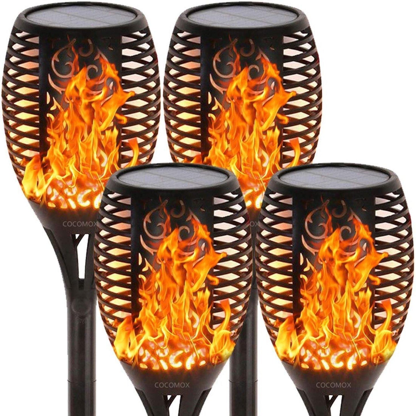 Solar Flame Flickering torch Lights For Sale